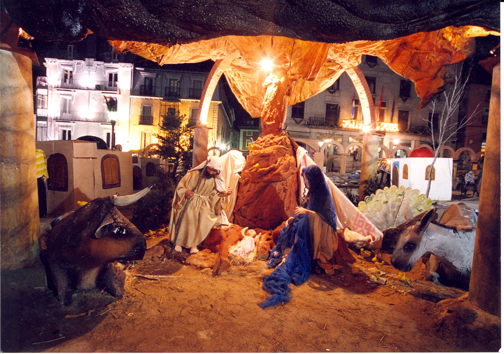 Nativity. Monumental Nativity Scene.  2002-2003