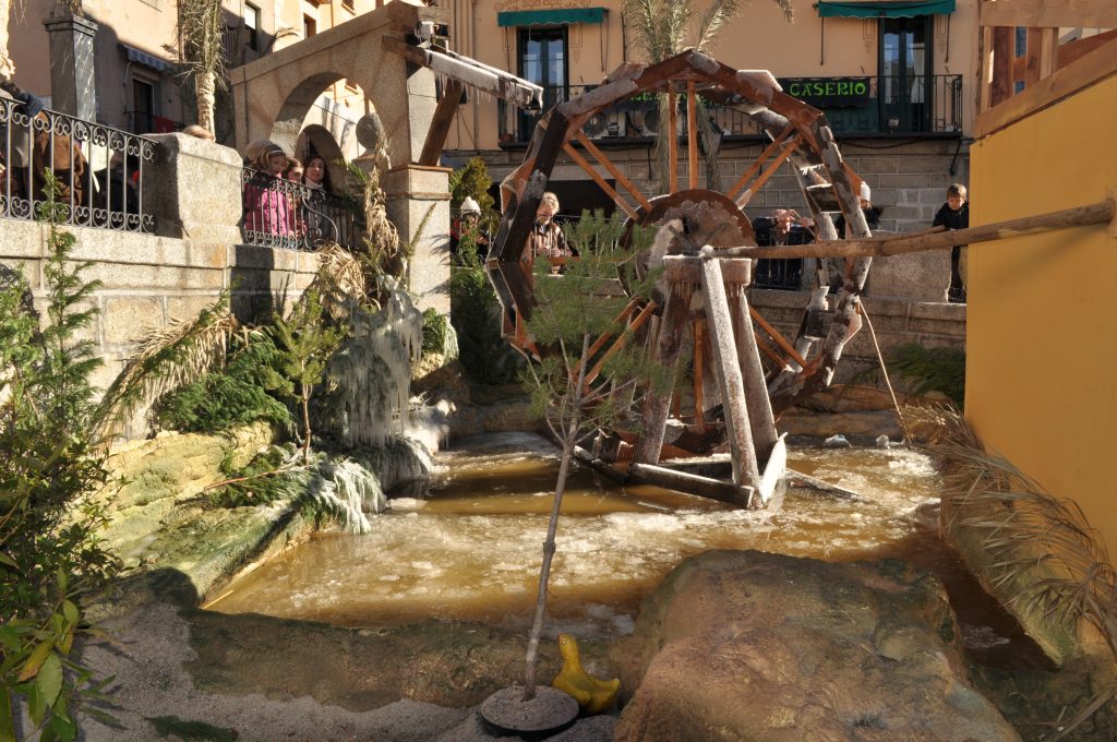 Waterwheel. Monumental Nativity Scene. 2010