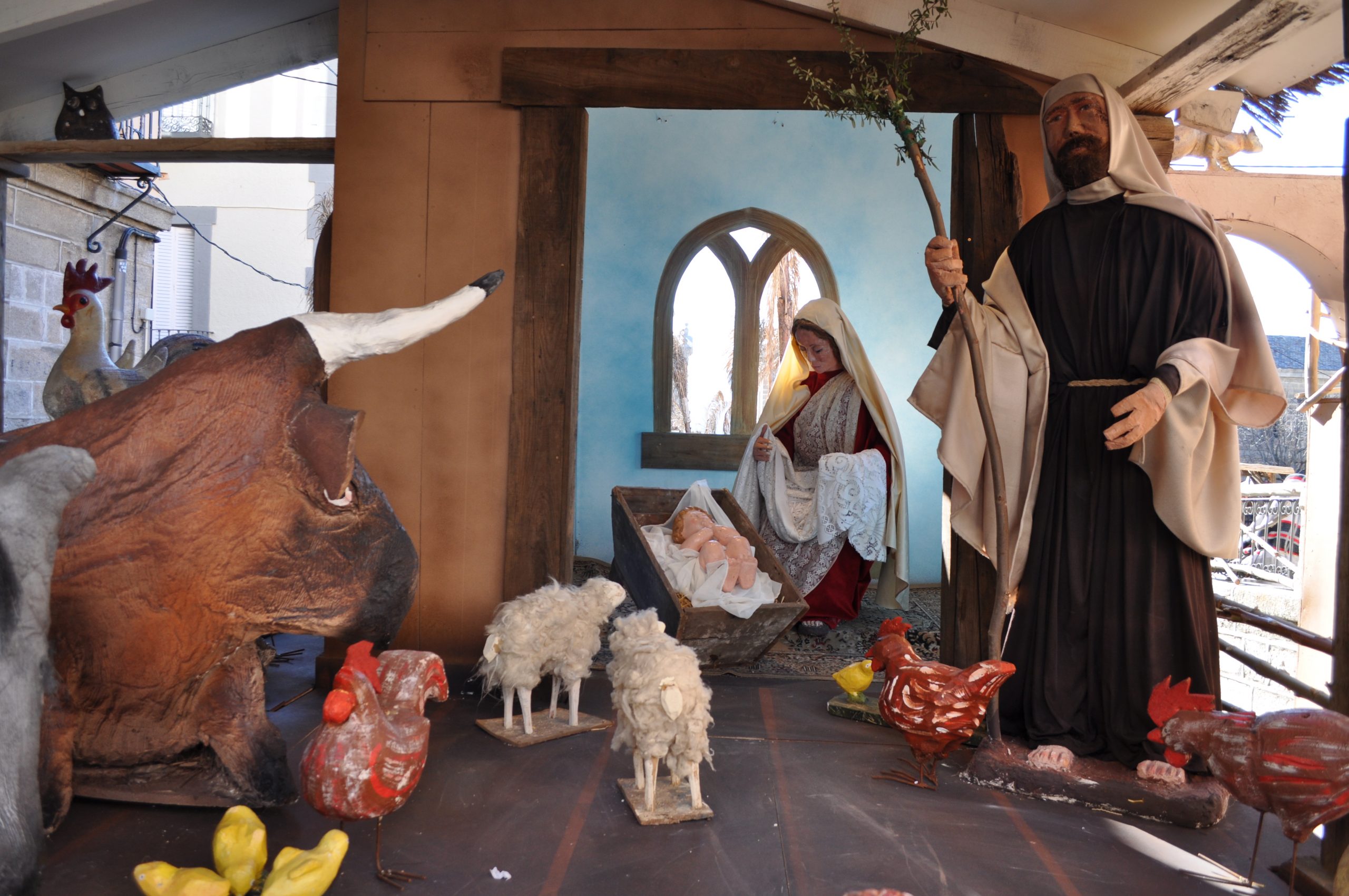 Nativity. Monumental Nativity Scene.  2011-2012
