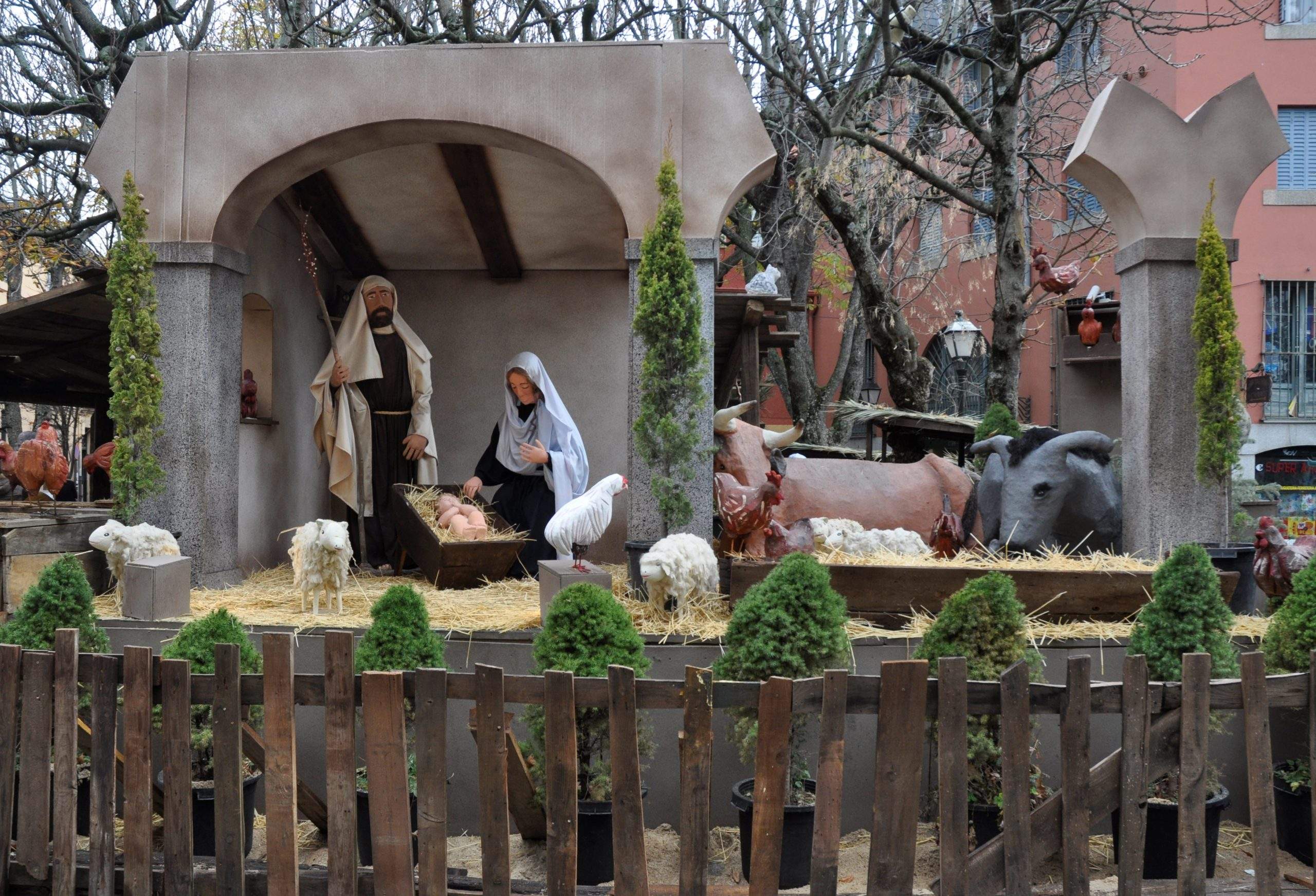 Nativity. Monumental Nativity Scene. 2015-2016