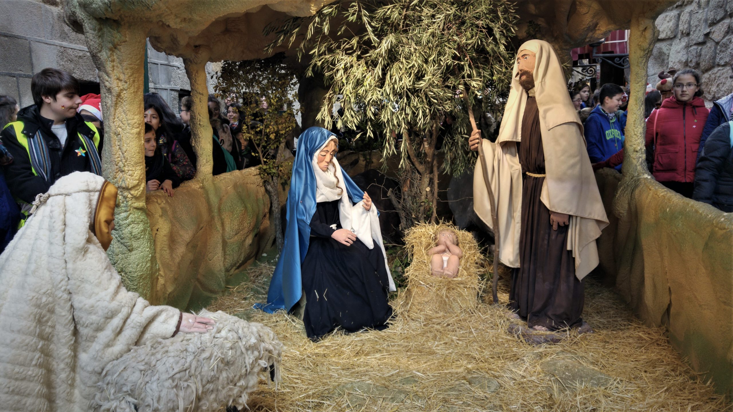 Nativity. Monumental Nativity Scene. 2016-2017