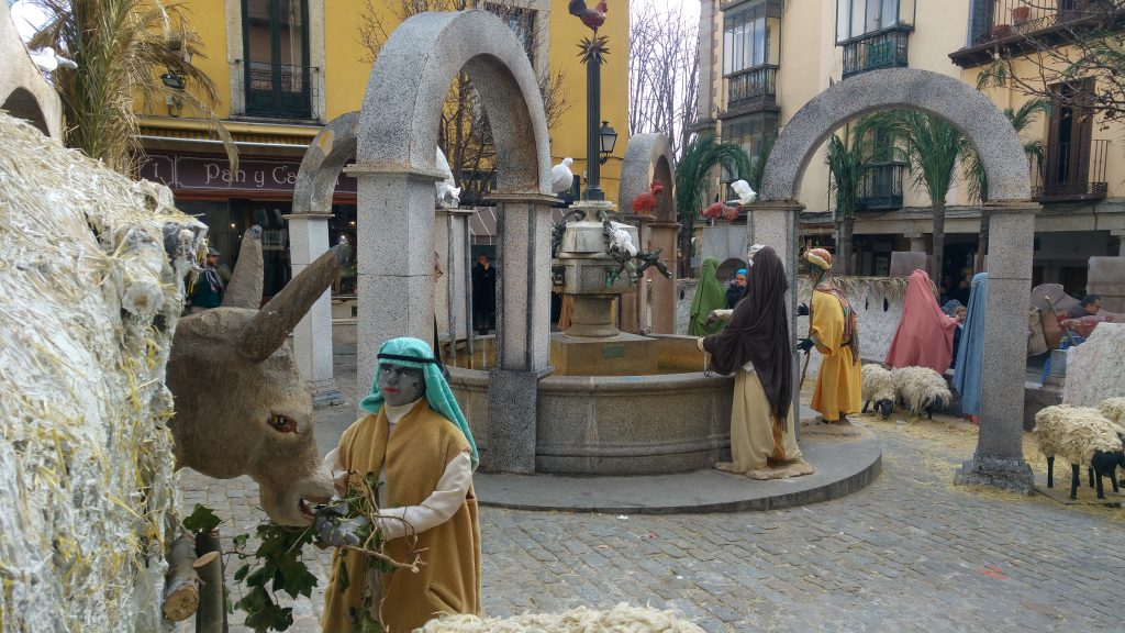 Fountain. Monumental Nativity Scene. 2011
