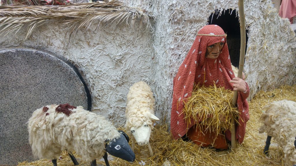 Shepherdess. Monumental Nativity Scene. 2016-2017