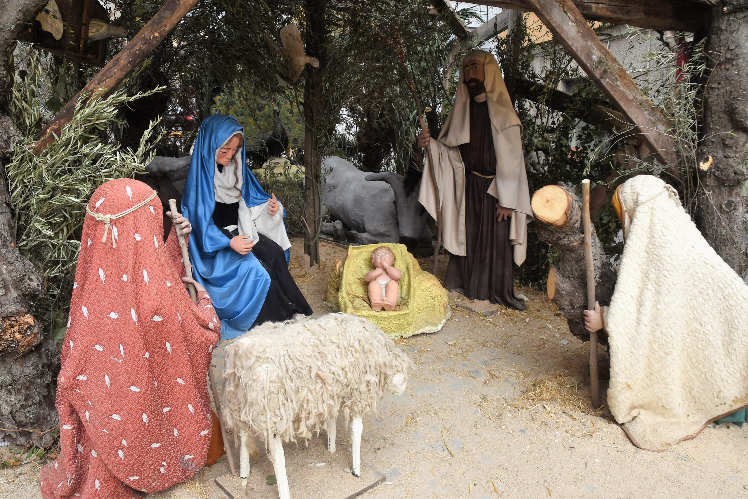 Nativity. Monumental Nativity Scene. 2017-2018