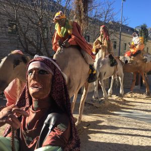 Camel driver. Monumental Nativity Scene. 2017-2018
