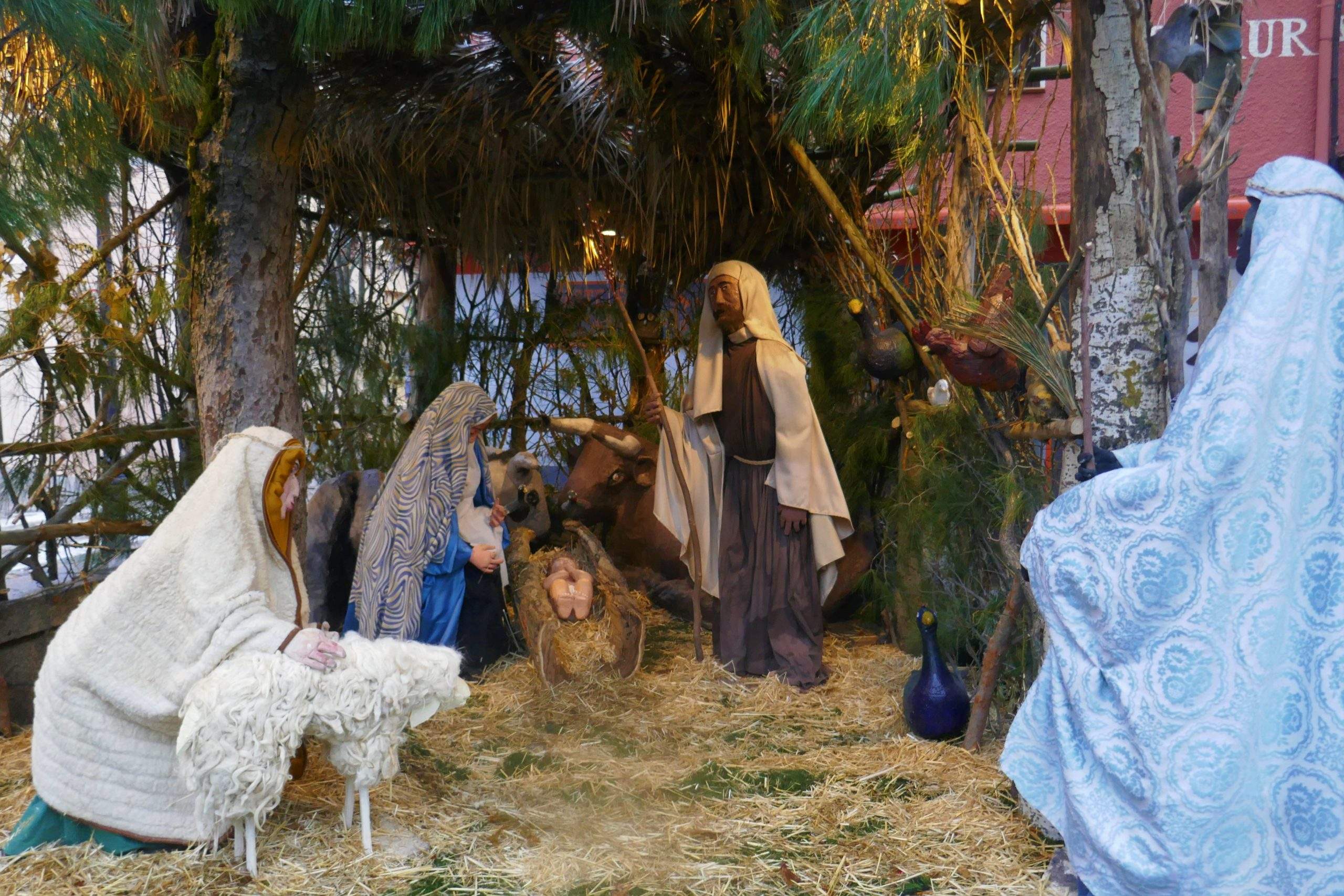 Nativity. Monumental Nativity Scene. 2018-2019
