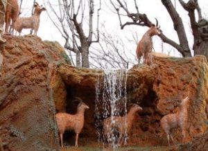 Goats. Monumental Nativity Scene. 2009-2010