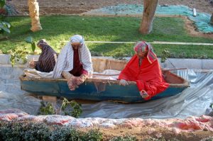 Fishermen. Monumental Nativity Scene. 2009-2010