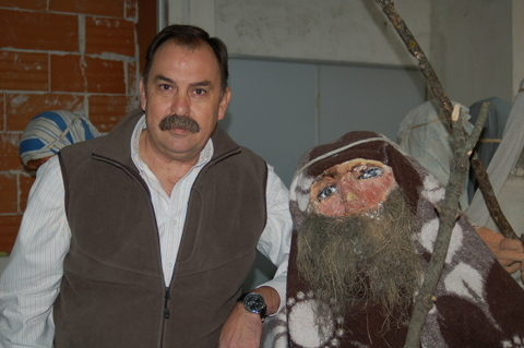 Carlos Contreras. Coordinator of the Monumental Nativity Scene